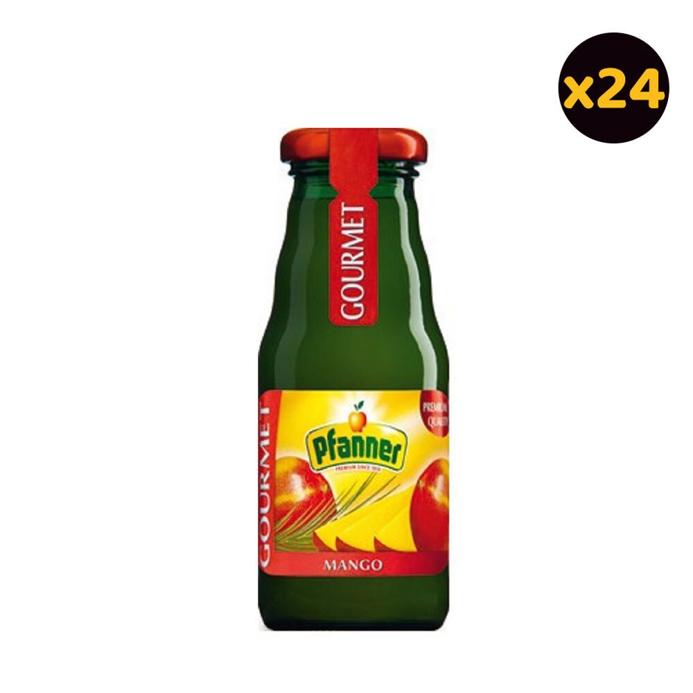 Sultys PFANNER, įv. skonių, 24 x 250 ml