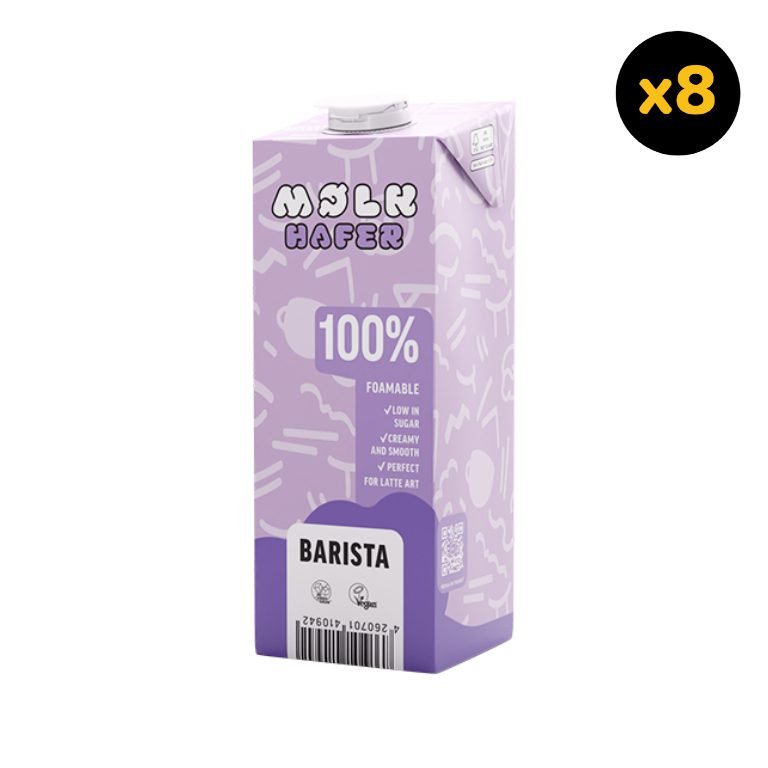 MOELK BARISTA avižų gėrimas, 8 x 1000 ml