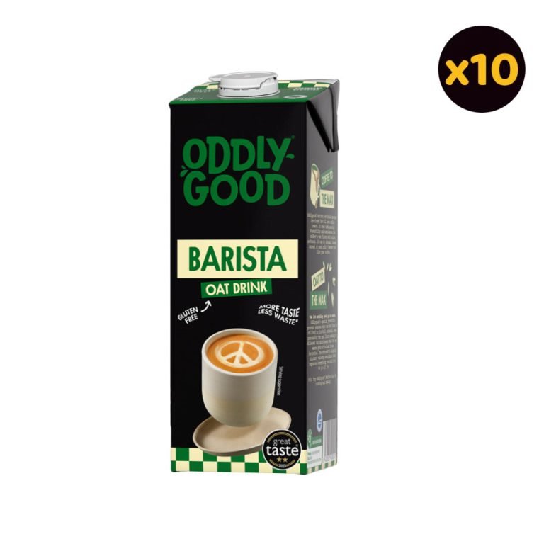 Avižų gėrimas kavai Oddlygood® Barista, 10 x 1000 ml